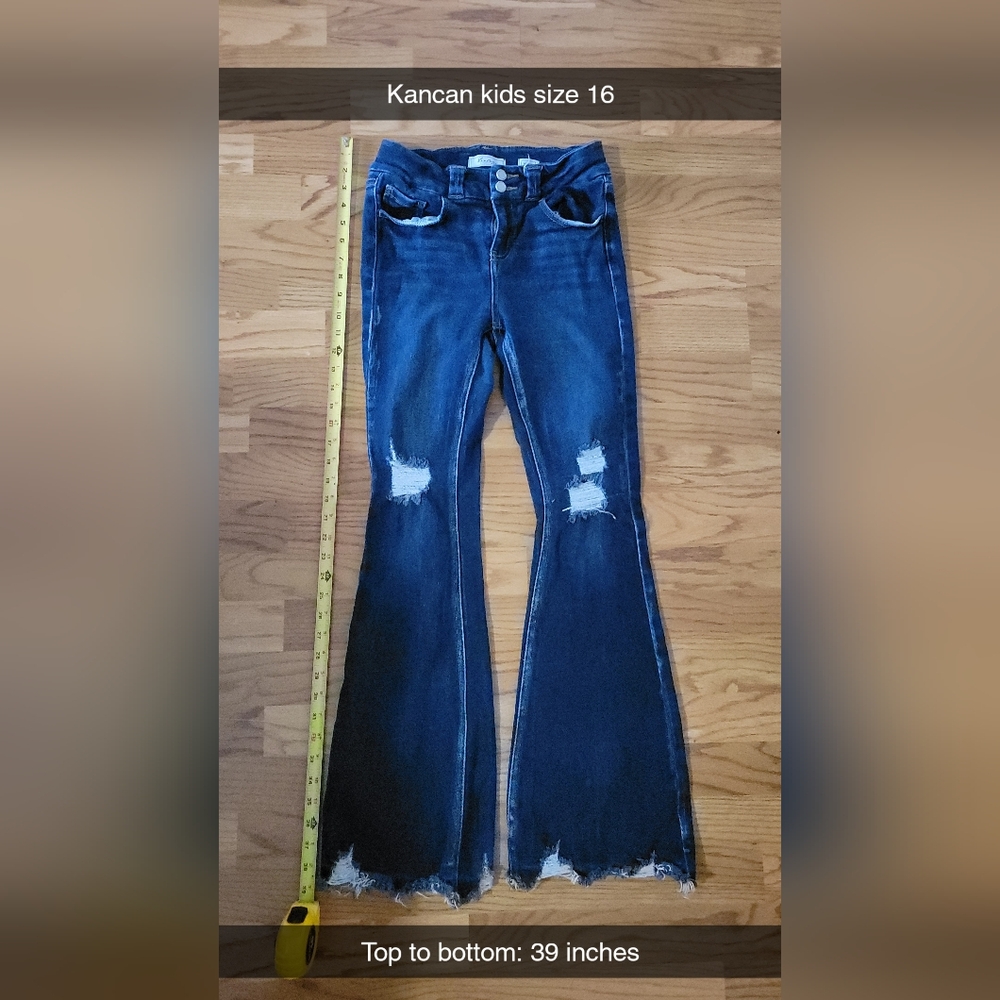 Kancan kids jeans size 16